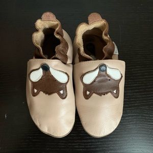 Bobux Leather Soft Sole House Shoe / Slipper